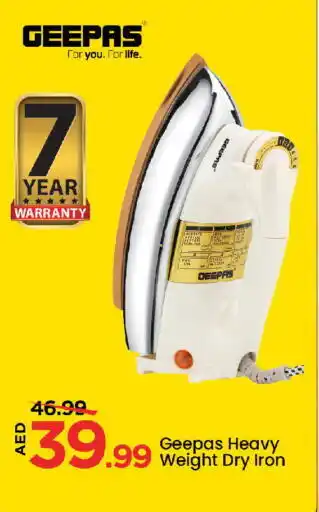 Mark & Save GEEPAS Ironbox offer