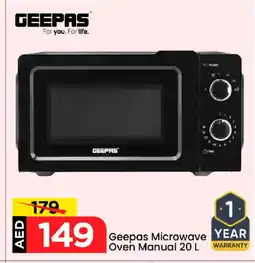 Mark & Save GEEPAS Microwave Oven offer