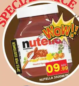 Baniyas Spike Hypermarket NUTELLA Chocolate Spread offer