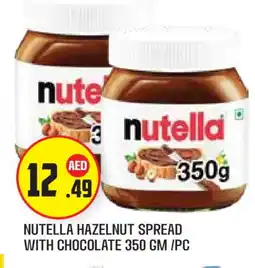 Baniyas Spike Hypermarket NUTELLA Chocolate Spread offer