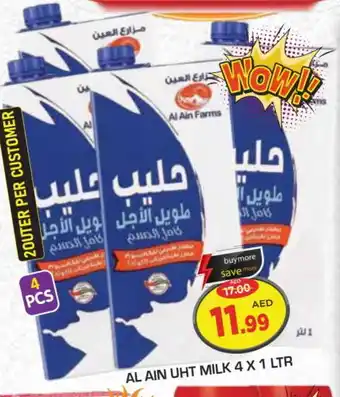 Baniyas Spike Hypermarket AL AIN Long Life / UHT Milk offer