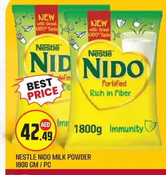 Baniyas Spike Hypermarket NIDO Milk Powder offer