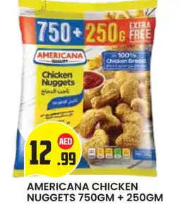 Baniyas Spike Hypermarket AMERICANA Chicken Nuggets offer