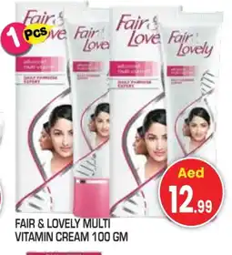 Baniyas Spike Hypermarket FAIR & LOVELY Face cream offer