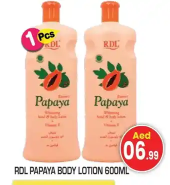 Baniyas Spike Hypermarket RDL Body Lotion & Cream offer