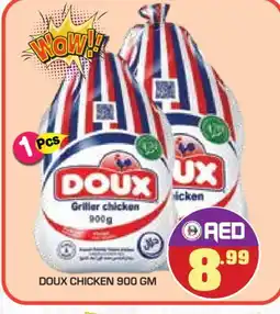 Baniyas Spike Hypermarket DOUX Frozen Whole Chicken offer