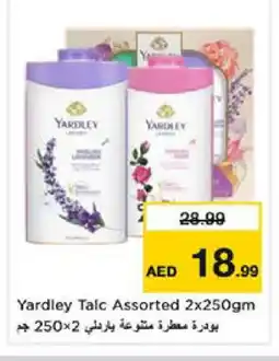 Nesto YARDLEY Talcum Powder offer