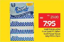 Megamart Scott Facial Tissue offer