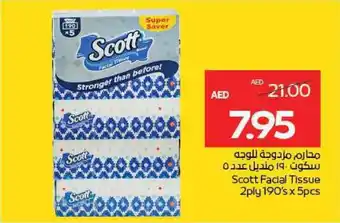 Megamart Scott Facial Tissue offer