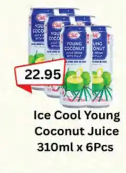 Almaya supermarket Ice Cool Young Coconut Juice offer