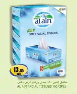 Almaya supermarket Al ain facial tissues offer