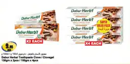 Almaya supermarket Dabur Herbal Toothpaste Clove Clovegel offer