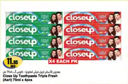 Almaya supermarket Close Up Toothpaste Triple Fresh offer