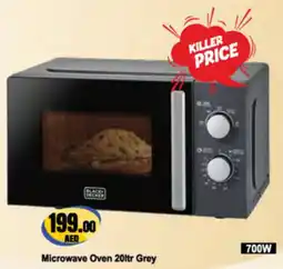 Almaya supermarket Black+Decker Microwave Oven Grey offer