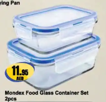 Almaya supermarket Mondex Food Glass Container Set offer