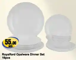 Almaya supermarket Royalford Opalware Dinner Set offer