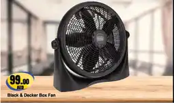 Almaya supermarket Black & Decker Box Fan offer