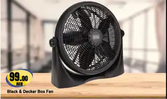 Almaya supermarket Black & Decker Box Fan offer