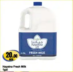 Almaya supermarket Hayatna Fresh Milk offer