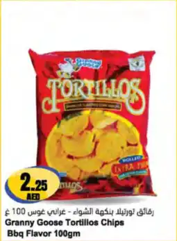 Almaya supermarket Granny Goose Tortillos Chips Bbq Flavor offer