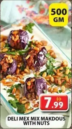 Grand Hyper Market Deli mex mix makdous with nuts offer