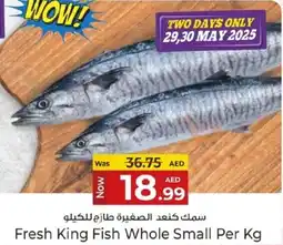 Kenz Hypermarket Fresh King Fish Whole Small offer