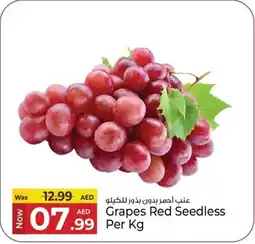 Kenz Hypermarket Grapes Red Seedless offer