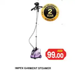 Gulf Hypermarket IMPEX Garment Steamer offer