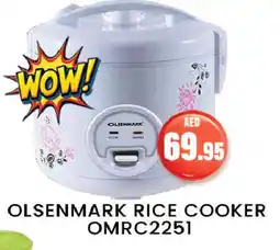 Zain Hypermarket OLSENMARK Rice Cooker offer