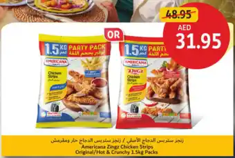 Union Coop Americana Zingz Chicken Strips Original / Hot & Crunchy offer