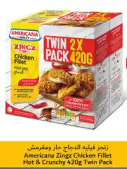 Union Coop Americana Zingz Chicken Fillet Hot & Crunchy Twin Pack offer