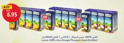 Union Coop Lacnor 100% Juice Orange / Pineapple / Apple offer