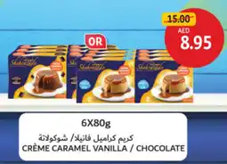 Union Coop Crème caramel vanilla / chocolate offer