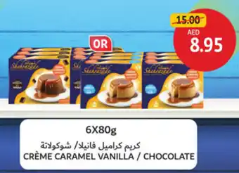 Union Coop Crème caramel vanilla / chocolate offer
