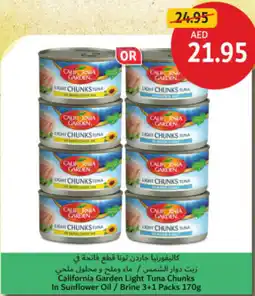 Union Coop California Garden Light Tuna Chunks In Sunflower Oil / Brine offer
