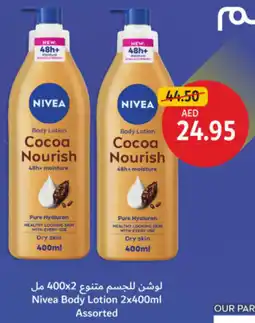 Union Coop Nivea Body Lotion Assorted offer