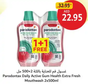 Union Coop Parodontax Daily Active Gum Health Extra Fresh Mouthwash offer