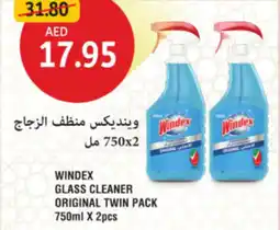 Union Coop Windex glass cleaner original twin pack offer