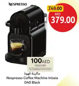 Union Coop Nespresso Coffee Machine Inissia D40 Black offer