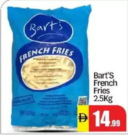 Al Madina Bart's French Fries offer