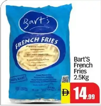 Al Madina Bart's French Fries offer