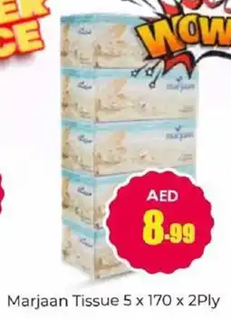 Amber Marjaan Tissue offer
