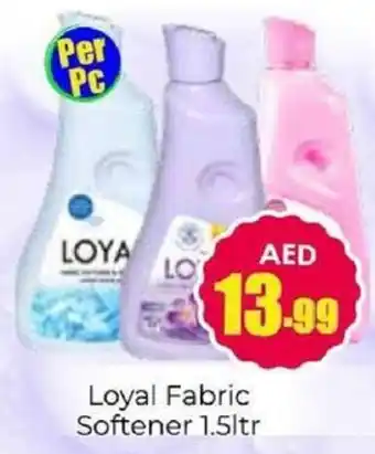 Amber Loyal Fabric Softener offer