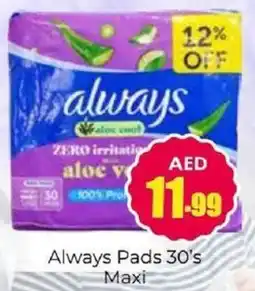 Amber Always Pads Maxi offer