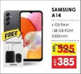 Amber Samsung A14 offer