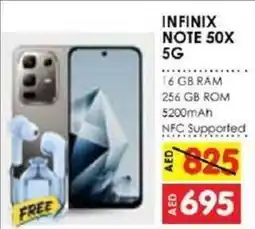 Amber Infinix Note 50X 5G offer