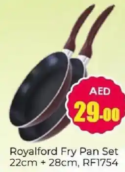 Amber Royalford Fry Pan Set RF1754 offer