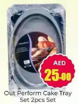 Amber Out Perform Cake Tray Set offer