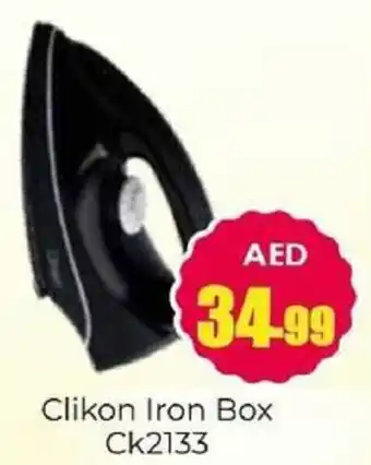 Amber Clikon Iron Box Ck2133 offer