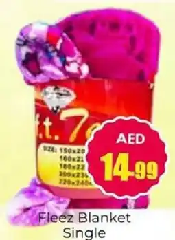 Amber Fleez Blanket Single offer